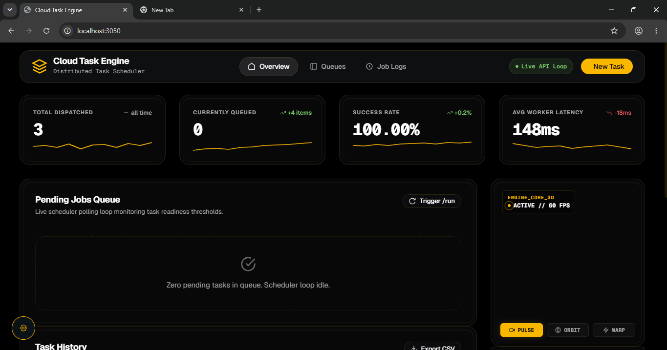 Cloud Task Engine: Serverless GCP Microservices